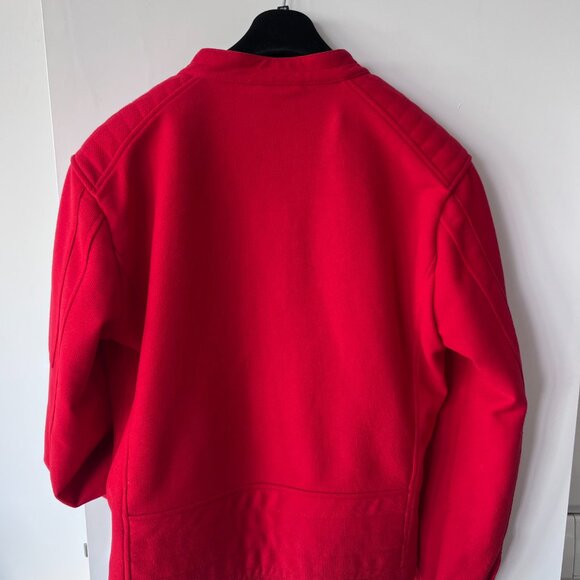 Red Moto-Style Jacket – Size [XL] - Picture 2 of 2